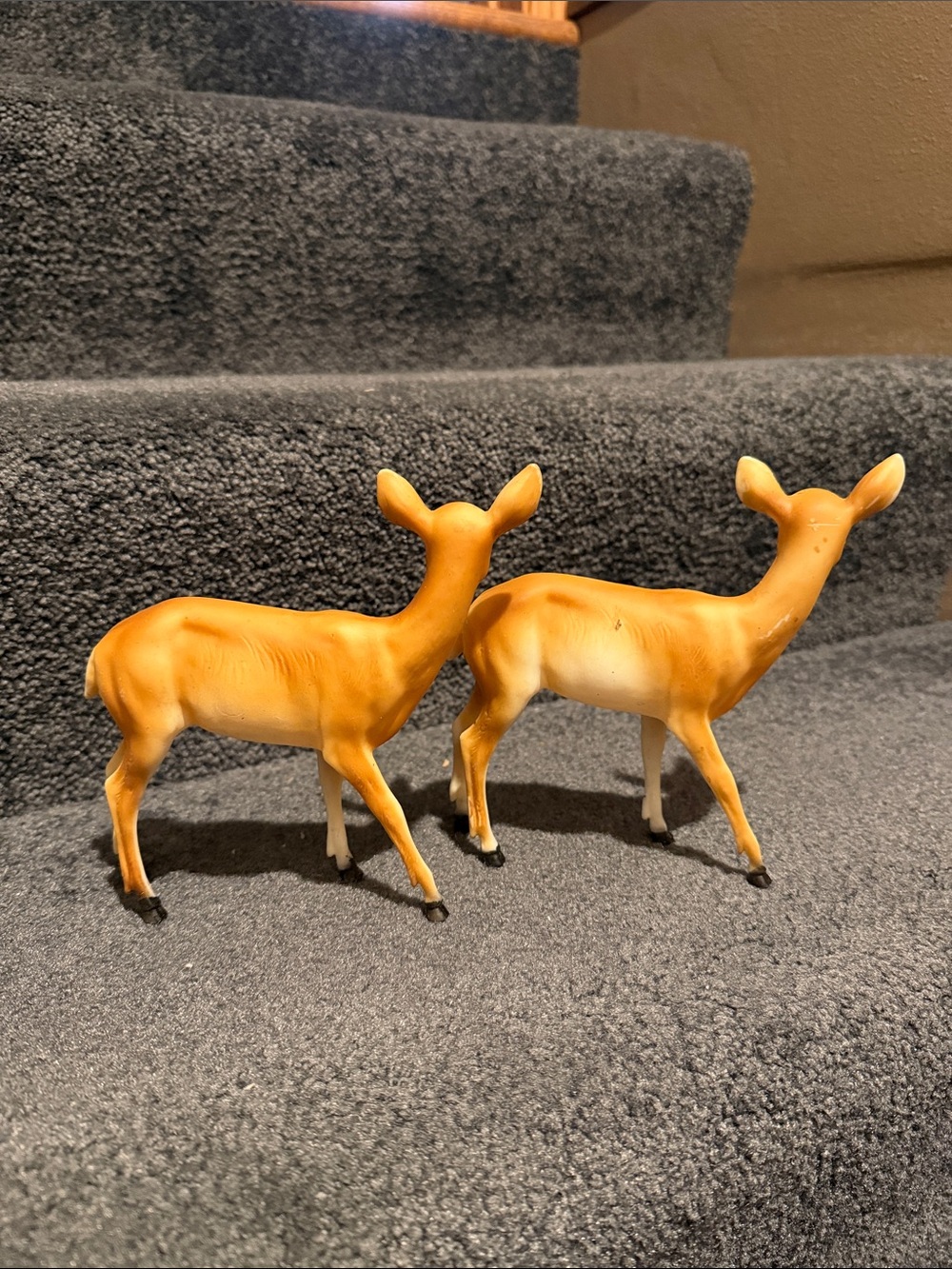 Vintage 1960s Plastic Deer - Christmas Deer/Doe -Mid Century Christmas Deer - Picture 2 of 6